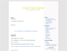 Tablet Screenshot of impro-con-carne.de